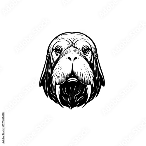 Walrus Vector Logo Design