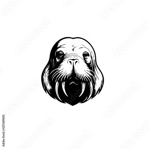 Walrus Vector Logo Design
