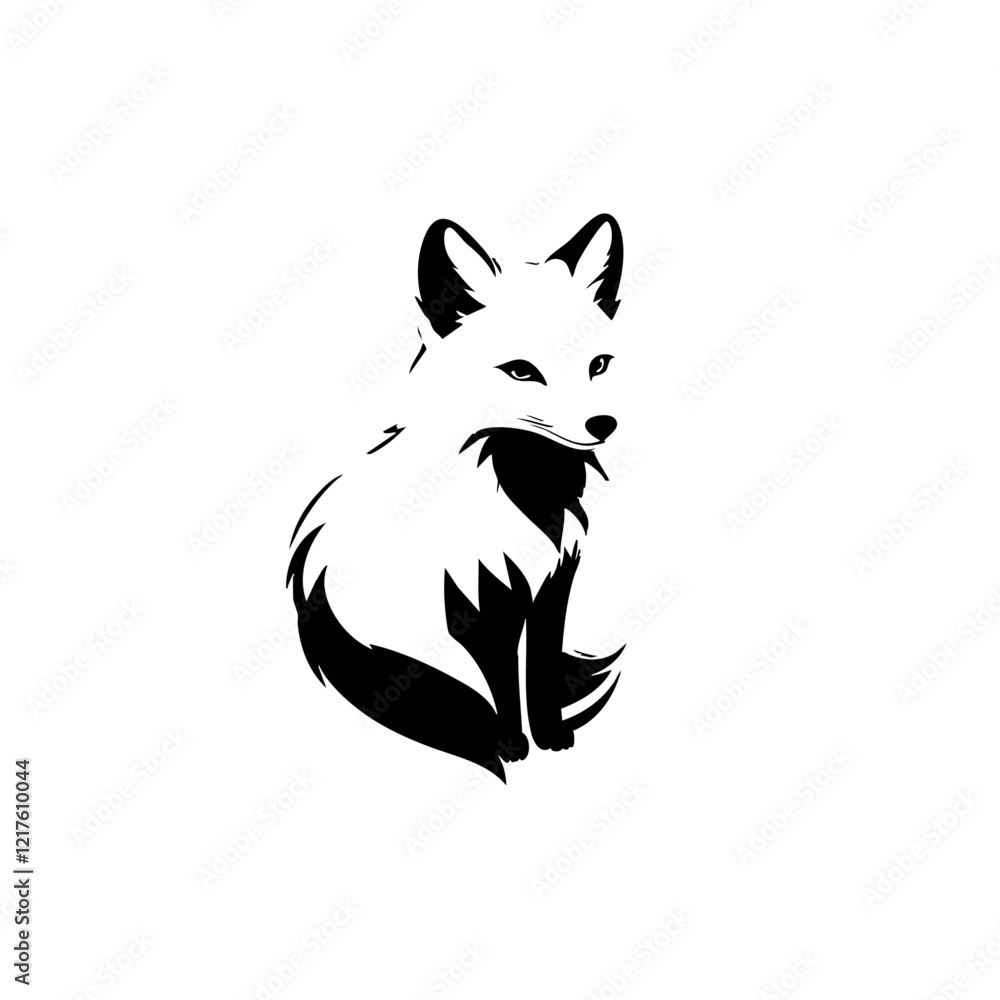 Obraz premium Fox Vector Logo Design