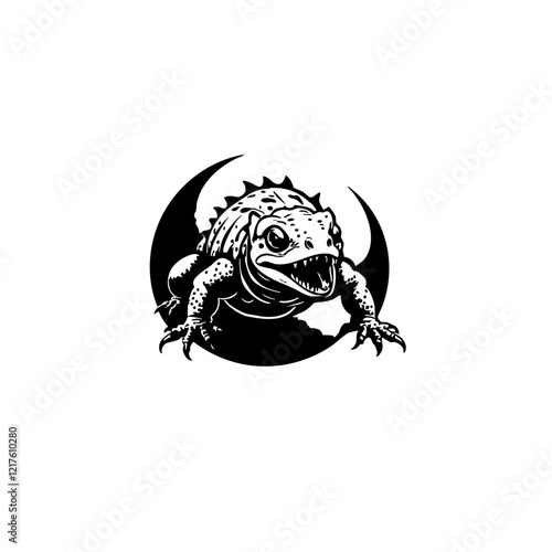 Lizard Vector Logo Design