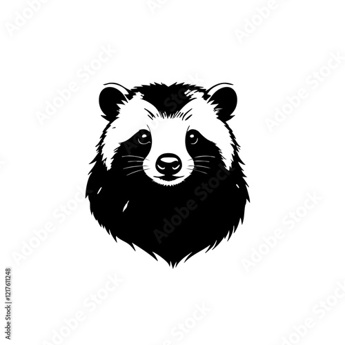 Raccoon Vector Logo Design