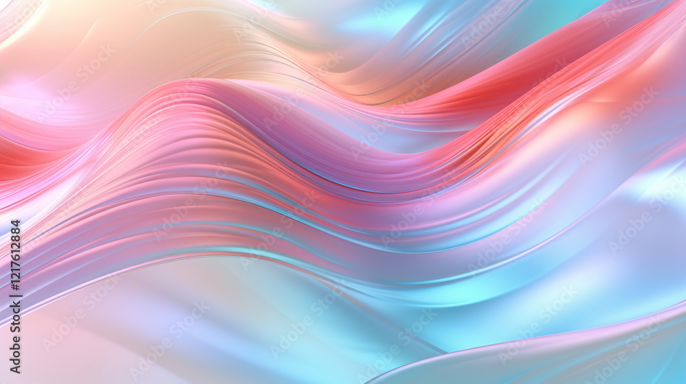 Abstract Colorful Liquid Waves Background Abstract Colorful Liquid Waves Background
