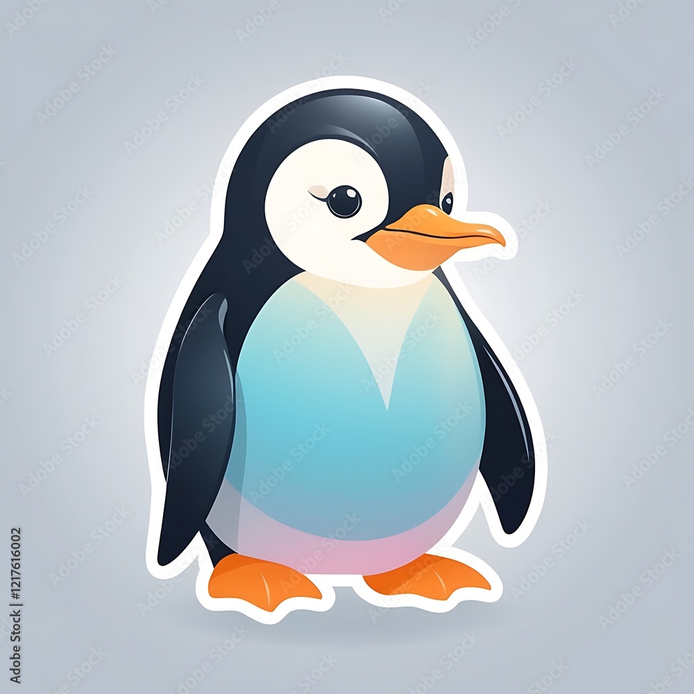Obraz premium penguin logo image