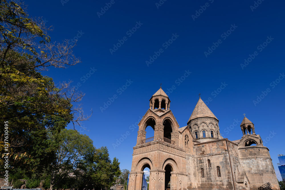 Fototapeta premium Mother Cathedral of Holy Etchmiadzin, Armenia