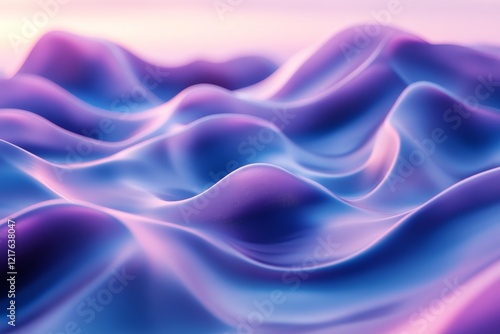 Wallpaper Mural Beautiful waves of color create a serene atmosphere at twilight over a tranquil sea landscape Torontodigital.ca