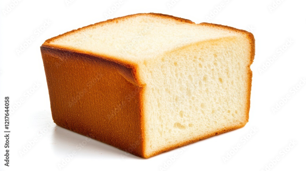 Close Up Of Freshly Baked Bread Loaf With Golden Crust Close Up Of Freshly Baked Bread Loaf With Golden Crust