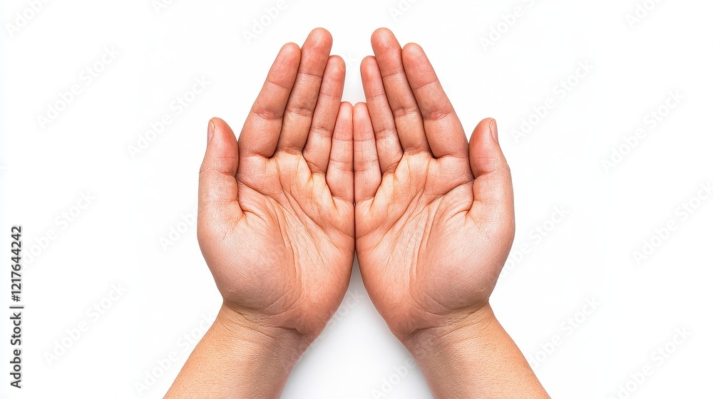 Close Up Of Hands With Textured Skin Condition Close Up Of Hands With Textured Skin Condition