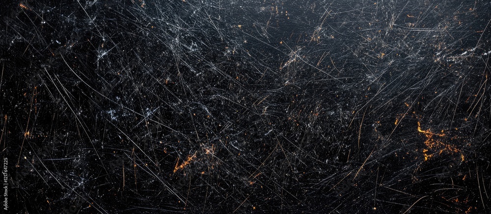 Scratched Black Textured Background for Text with Panorama Format Ideal for Design and Copyspace Usage Scratched Black Textured Background for Text with Panorama Format Ideal for Design and Copyspace Usage