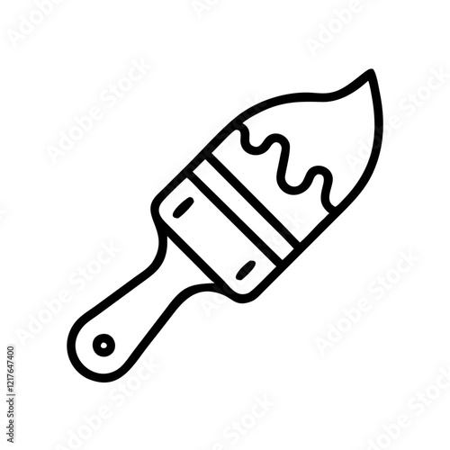 The paint brush icon