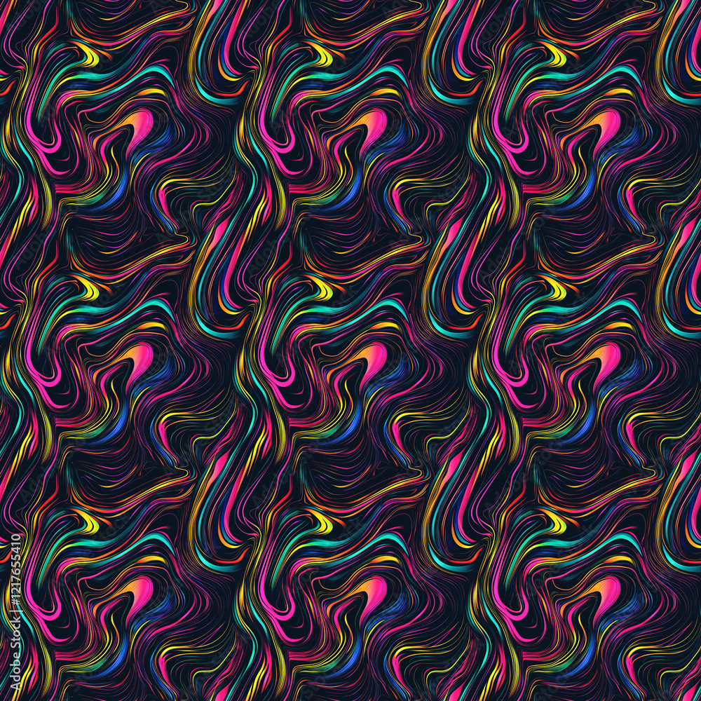 Fototapeta premium Abstract pattern with lines