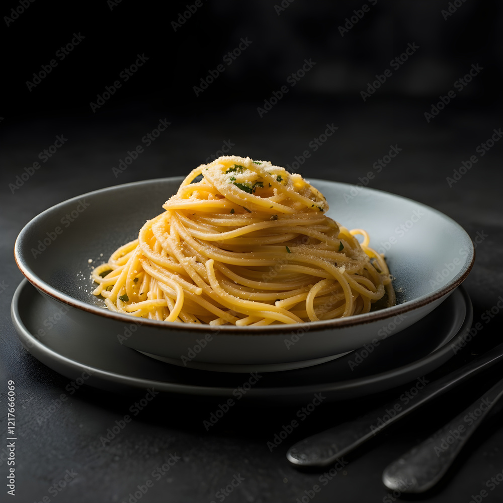Delicious Spaghetti Presentation Delicious Spaghetti Presentation