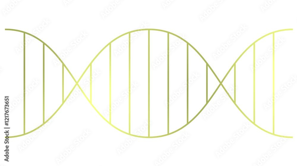 Animated line golden icon of gene. Linear medical symbol is drawn. Concept of DNA, genetics, medicine, genetic engineering. Looped video. Vector illustration isolated on white background. Animated line golden icon of gene. Linear medical symbol is drawn. Concept of DNA, genetics, medicine, genetic engineering. Looped video. Vector illustration isolated on white background.