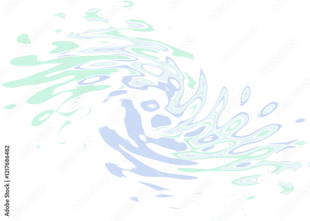 An abstract transparent psychedelic wavy spiral shape design element overlay. An abstract transparent psychedelic wavy spiral shape design element overlay.