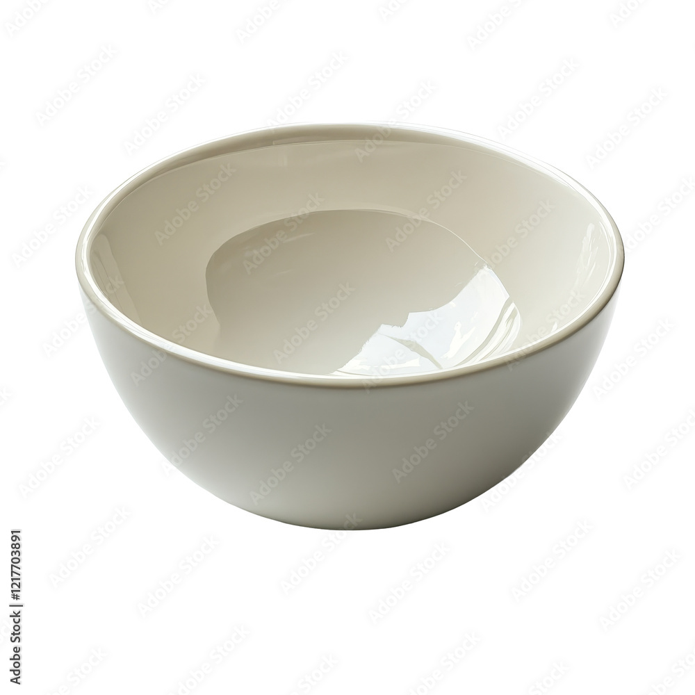 Empty ceramic bowl isolated on a transparent background for culinary and design applications, empty bowl isolated on transparent background Empty ceramic bowl isolated on a transparent background for culinary and design applications, empty bowl isolated on transparent background