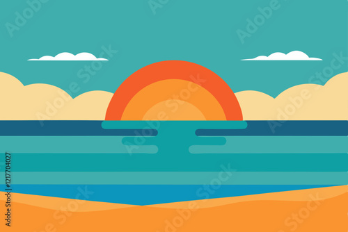 summer beach background