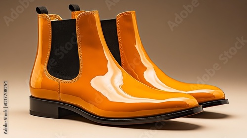 Elegant black ankle boots displayed in bright natural light