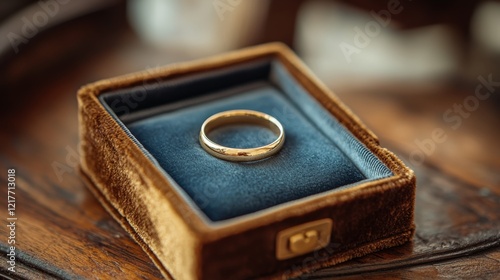 Elegant gold bracelet displayed in a luxurious jewelry store setting with sof...