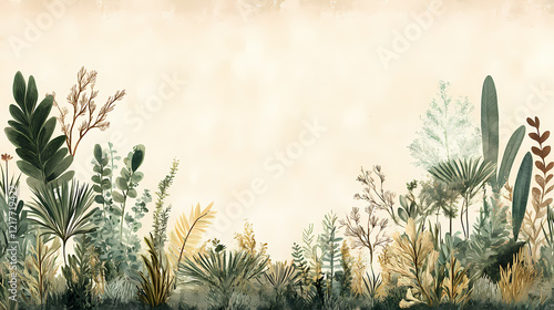 whimsical forest glade photo