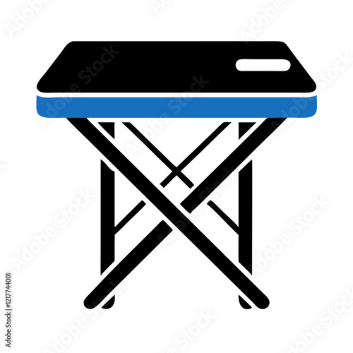 Folding table icon
