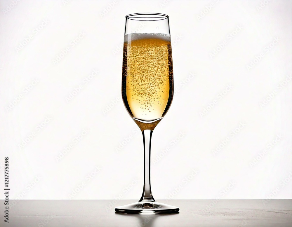 Champagne Glass Isolated Champagne Glass Isolated
