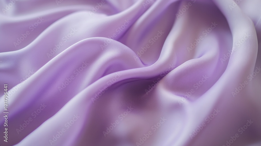 Fototapeta premium Elegant Purple Silk Fabric
