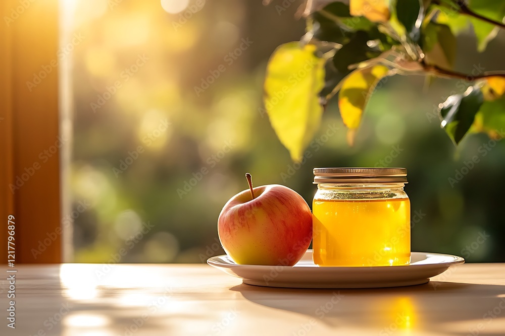 Honey and Apple: A Sweet Autumnal Delight Honey and Apple: A Sweet Autumnal Delight