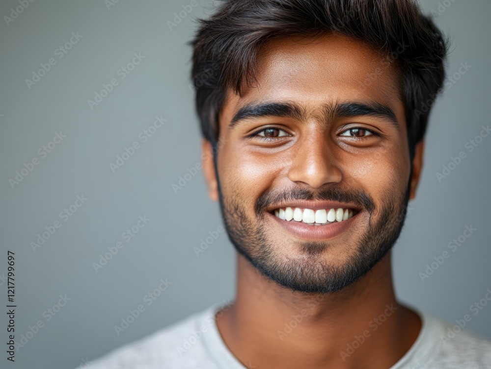Young Man Smiling for Professional Portrait Young Man Smiling for Professional Portrait
