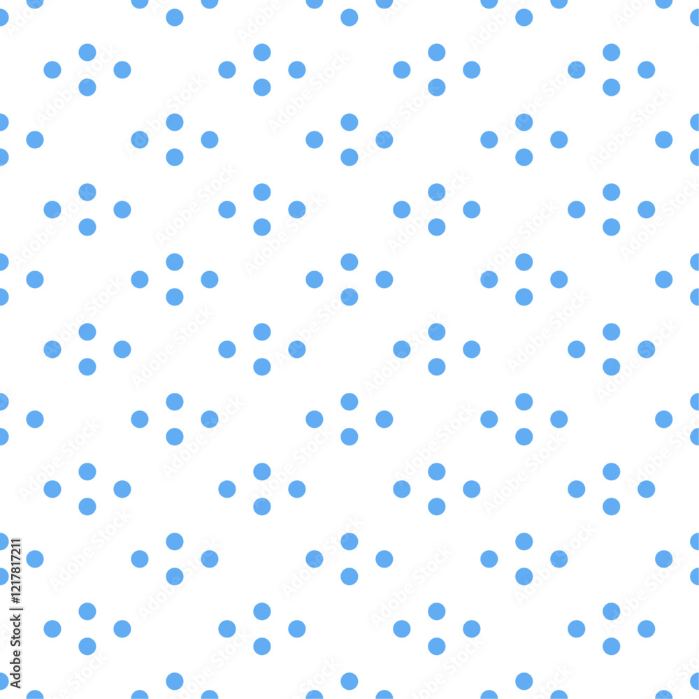 Abstract blue dot pattern on white background. Simple, repeating design ideal for textile, wallpaper or web. Abstract blue dot pattern on white background. Simple, repeating design ideal for textile, wallpaper or web.