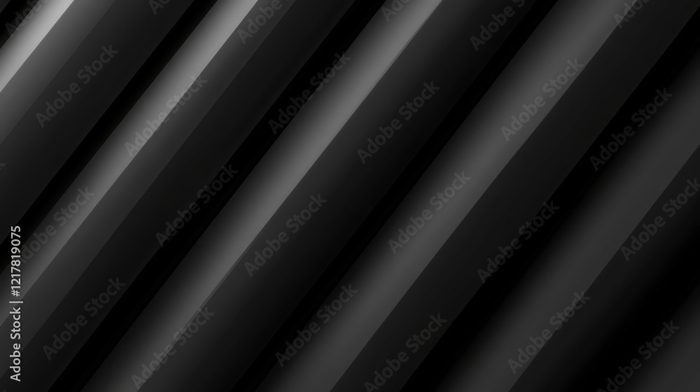 Obraz premium Dramatic High Contrast Design with Textured Shadows