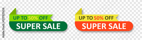 Vector sales label collection. Special offer, discount offer, best price, for promotion media design. Vector illustration isolated on png background