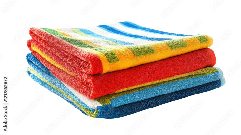 Towel on transparent background Towel on transparent background