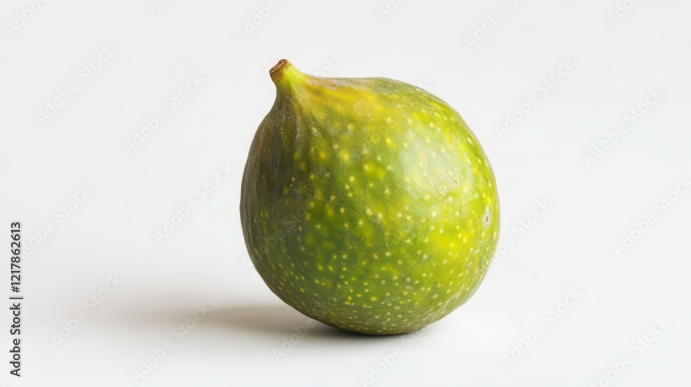 green Fig isolated on white background, full depth of field green Fig isolated on white background, full depth of field