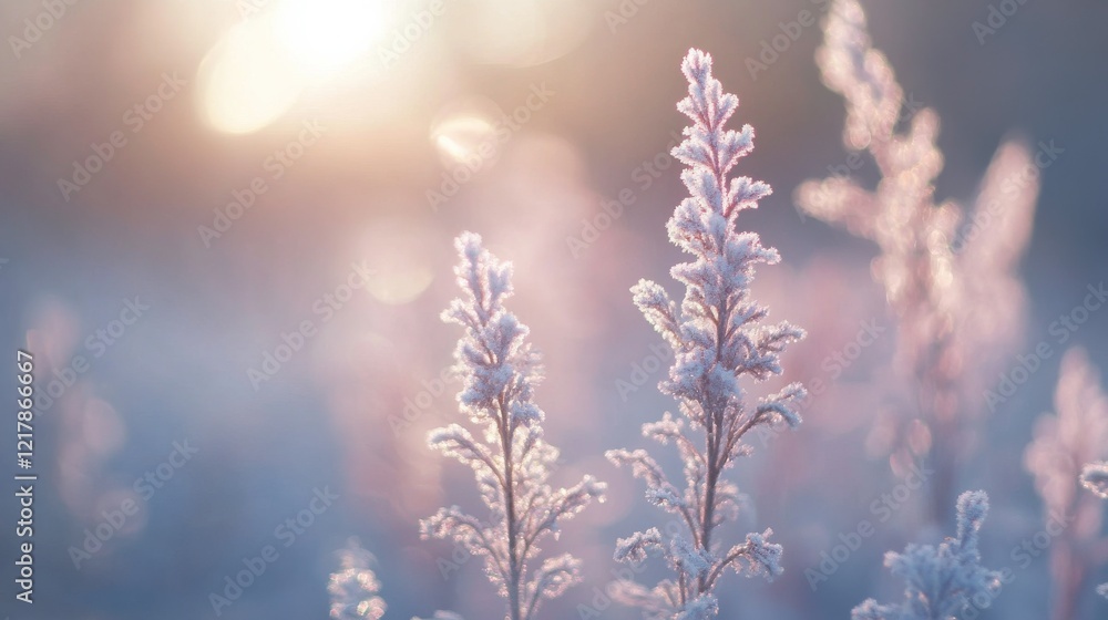 Magical Morning Light in Misty Fog Magical Morning Light in Misty Fog