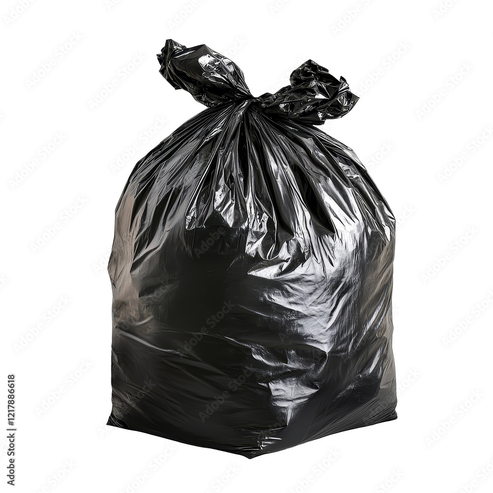 High resolution black garbage bag isolated on transparent background for waste disposal and recycling purposes, HighResolution Black Garbage Bag isolated on transparent background High resolution black garbage bag isolated on transparent background for waste disposal and recycling purposes, HighResolution Black Garbage Bag isolated on transparent background