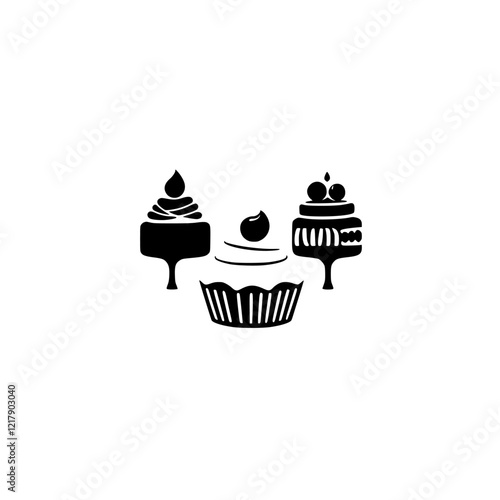 Cakes and Cupcakes: A Delightful Collection of Sweet Treats. Delicious pastries, perfect for birthdays, parties, or any celebration. Indulge in the sweetness!