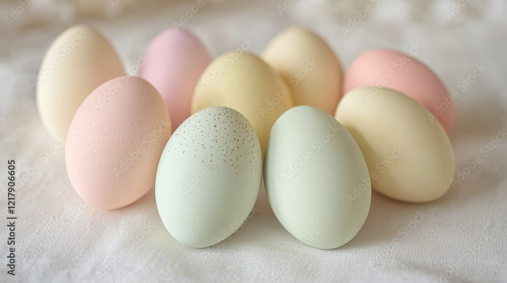Easter egg hunt adventure colorful collection of beautifully crafted eggs in ar Easter egg hunt adventure colorful collection of beautifully crafted eggs in ar