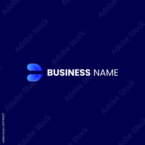 Modern D Letter Gradient Logo Design for company or Business