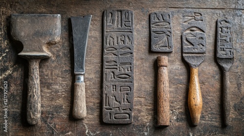 Ancient Egyptian Tools and Hieroglyphs: A Glimpse into History