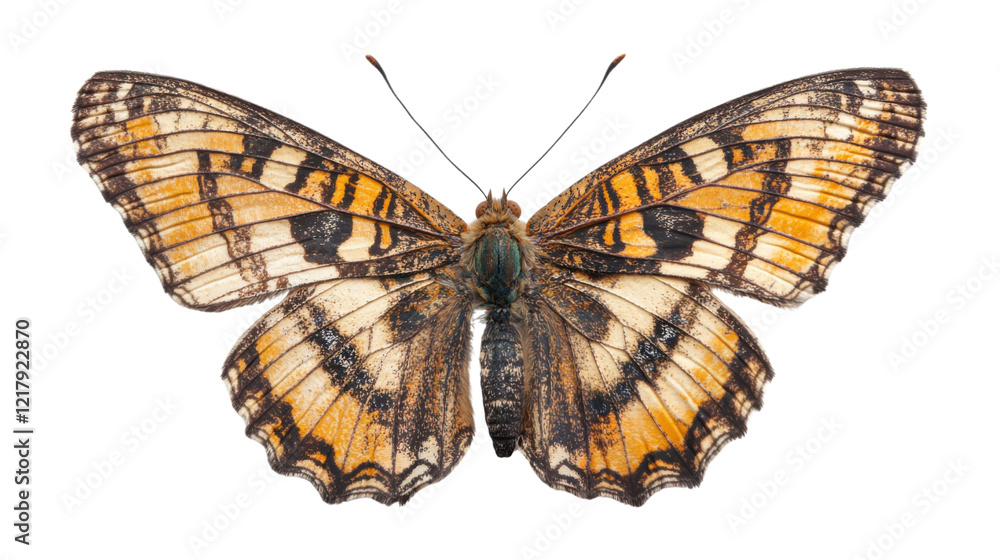 Fototapeta premium Butterfly on transparent background