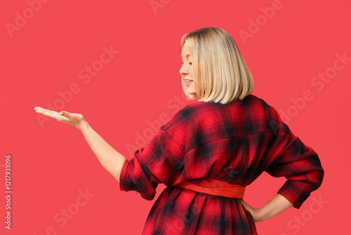 Beautiful young woman with ...