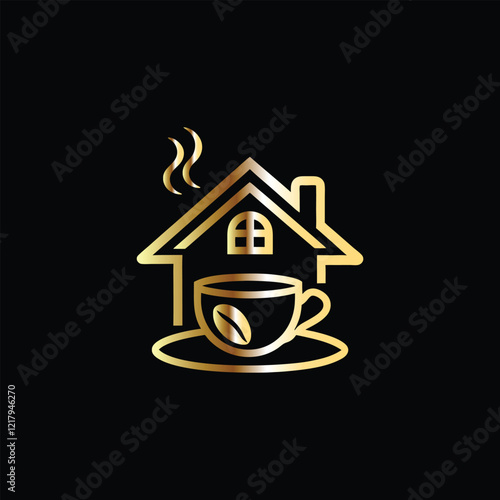 
Coffee cup logo design template. Coffee shop, cafe, restaurant, bar, menu,
 coffee house, cafe, restaurant, bar. Vector illustration.
