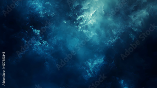 Dark stormy cloudscape, night sky, ominous background, for dramatic film effect