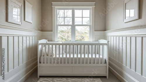 sleek white convertible crib features adjustable mattress height and removable sides for easy transition toddler bed showcased in minimalistic room soft lighting.