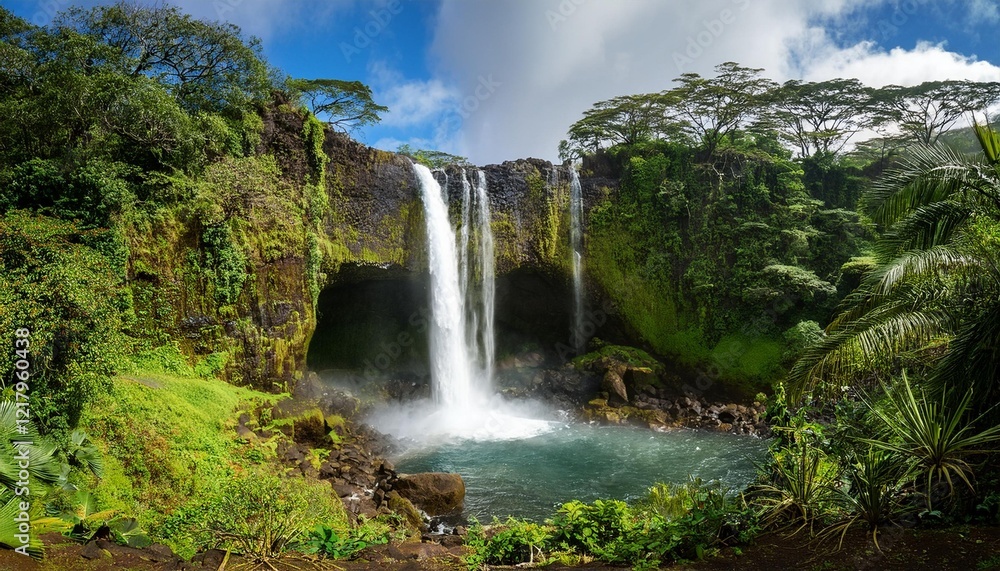 Fototapeta premium waterfall in the forest