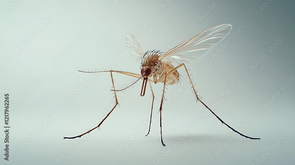 Close-up Macro Photography of a Mosquito Close-up Macro Photography of a Mosquito