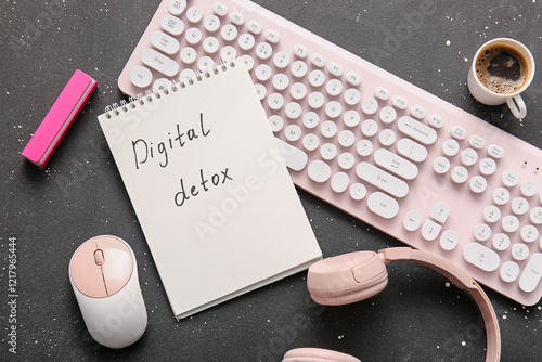 Notebook with text DIGITAL ...