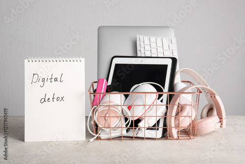 Notebook with text DIGITAL ...