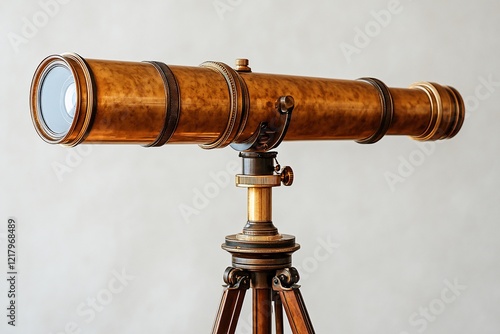 Wallpaper Mural Antique Brass Telescope On Tripod Torontodigital.ca