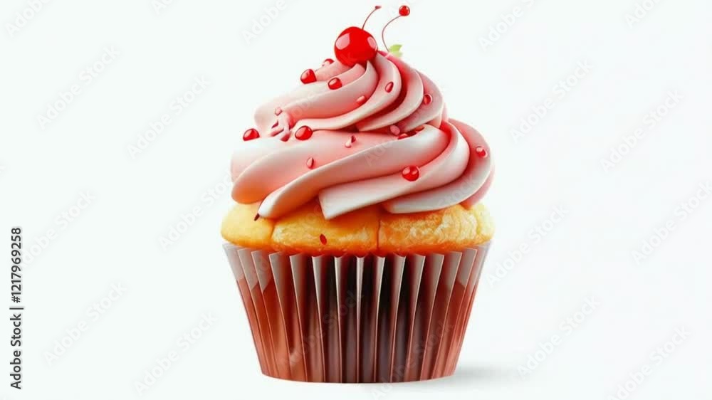 cupcake with icing