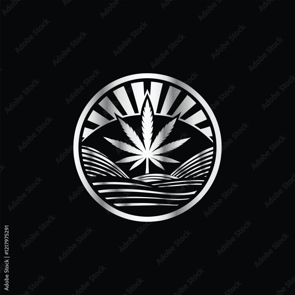 Cannabis Medical Marijuana Leaf and Caduceus logo vector icon template
Cannabis Medical Marijuana Leaf Logo Icon Design. Premium Quality Logo.
